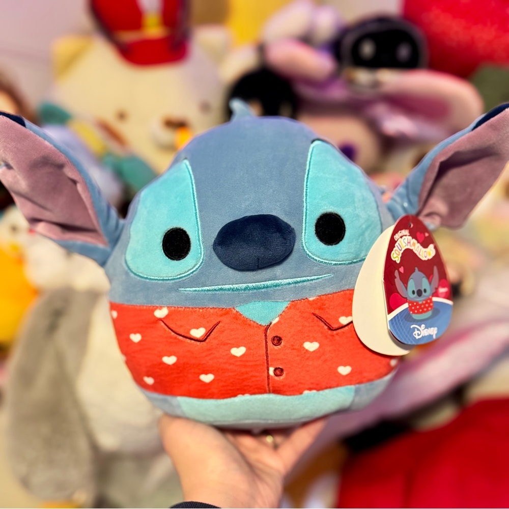 Stitch Valentine's Day 2025 Squishmallow Plush 8"